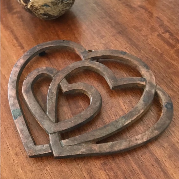 Vintage wrought iron trivet - Picture 4 of 8